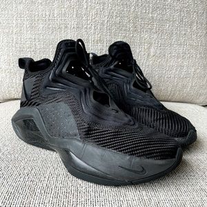 Nike Lebron Solider 14 Black Basketball Shoes